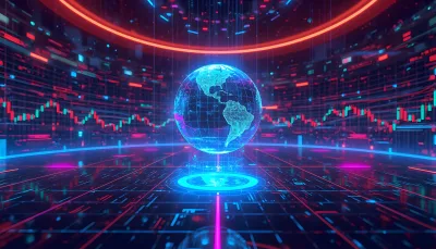 Virtual Stock Market Room and Interactive Financial Network Platforms