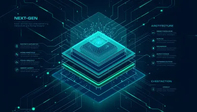 Blockchain Node Processor and Crypto Mining Hardware Concept